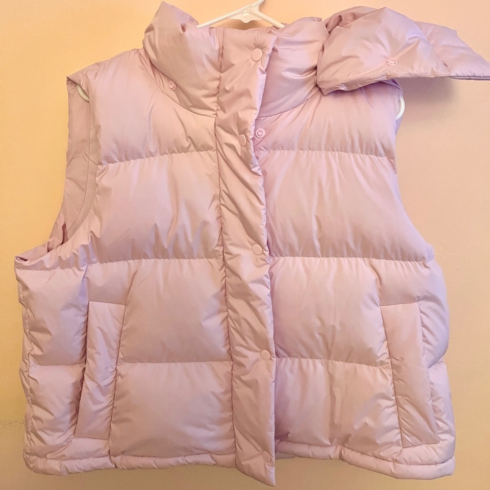 lululemon athletica Puffy Vest in Light Lavender